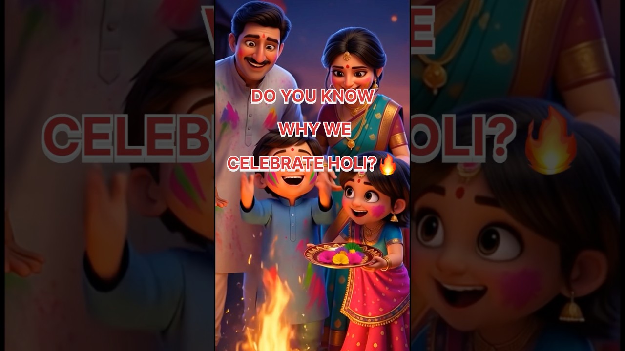Why Do We Celebrate Holi? 🌈💖