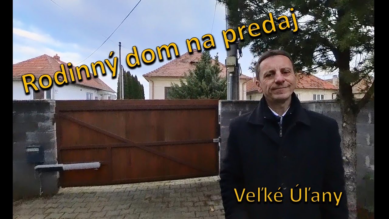 Predaj 4izb. rodinného domu Veľké Úľany