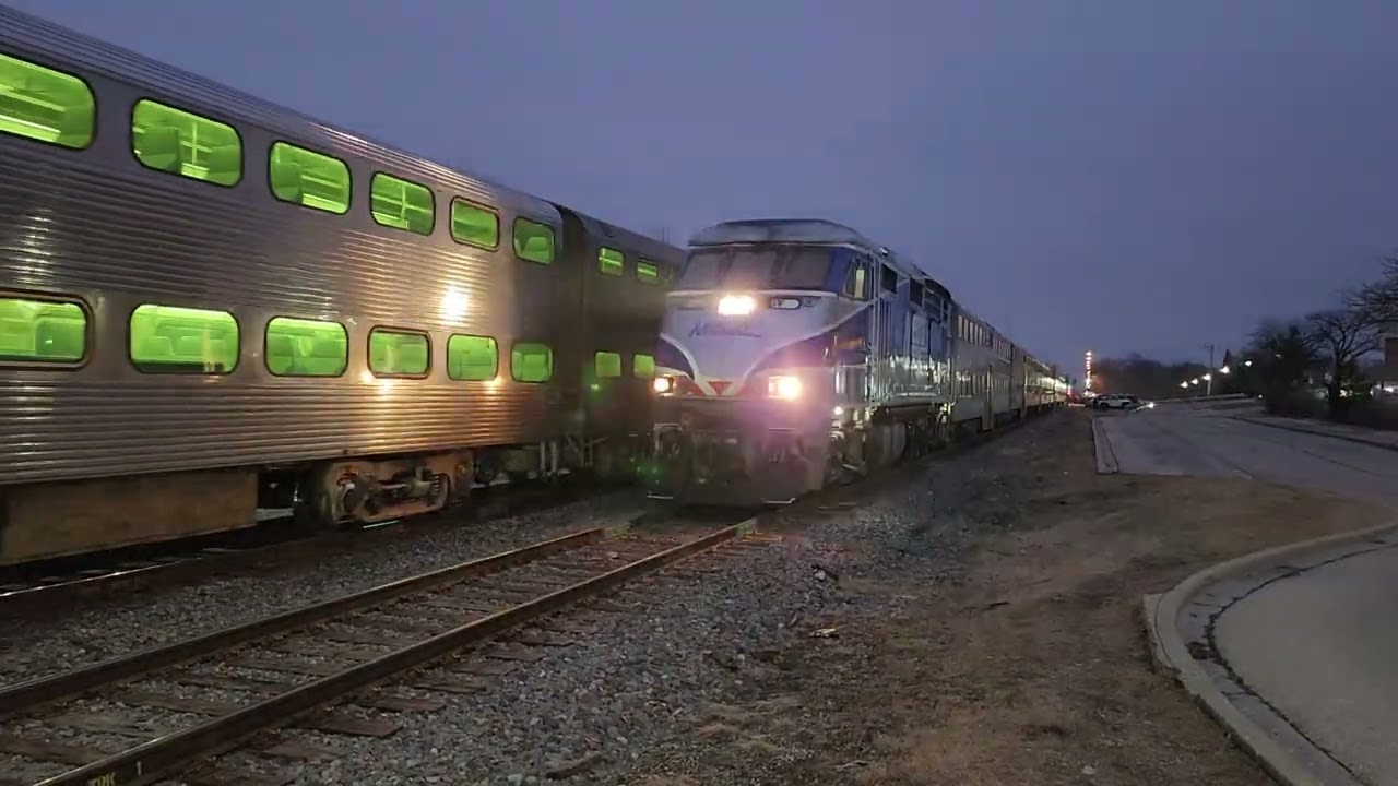 Metra Meet With Horn Action At Barrington 