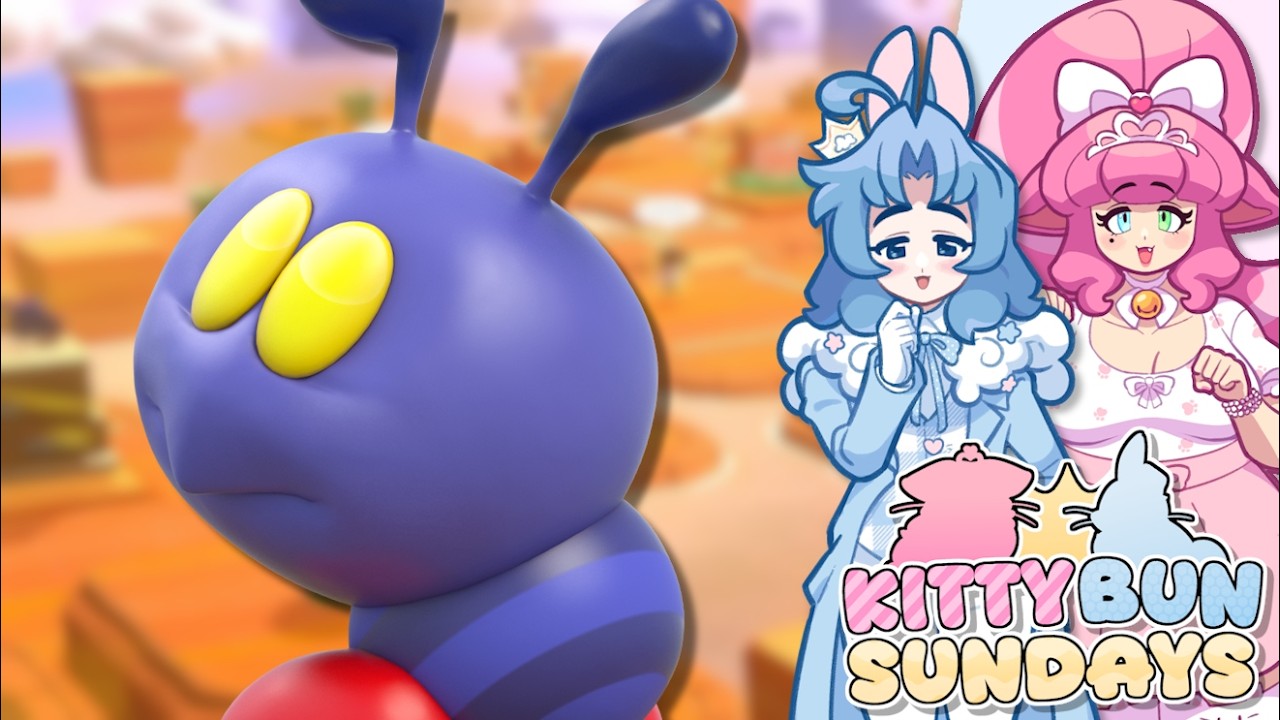 Super Mario 3D World w/ Greta PART 2 - Kittybun Sundays