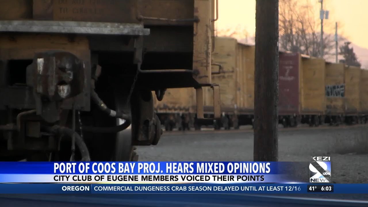 Coos Bay's future: Rail upgrades, jobs, and Eugene's role