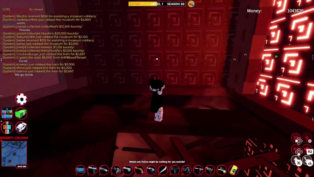 Playing jailbreak by myself