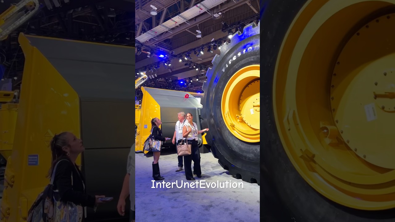 Komatsu WE2350 Largest Wheel Loader at MINExpo 2024