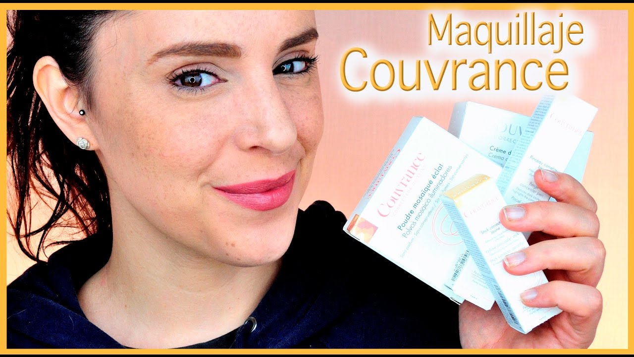 Probando productos piel sensible Couvrance de Avene | Silvia Quiros Makeup