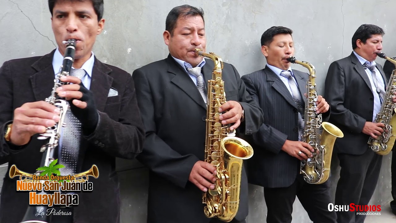 Banda Orq. NUEVO SAN JUAN DE HUAYLLAPA - Mix Mario Mendoza
