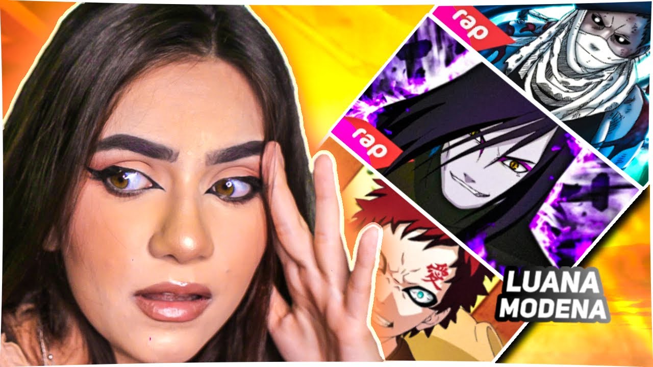 REACT 7 MINUTOZ - RAP DO ZABUZA, GAARA E OROCHIMARU (NARUTO) / Luana Modena