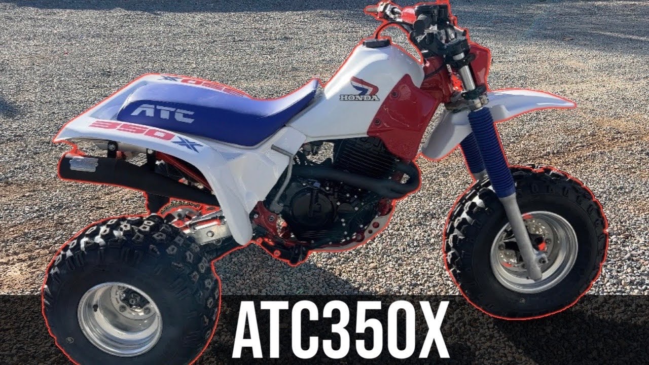 Реставрация Honda ATC350X + тест-драйв