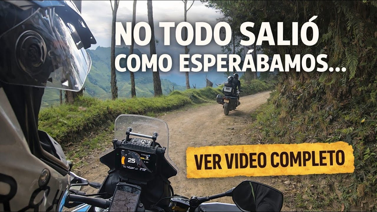 Una ruta que no esperábamos | Viaje en moto por caminos destapados y paisajes increíbles