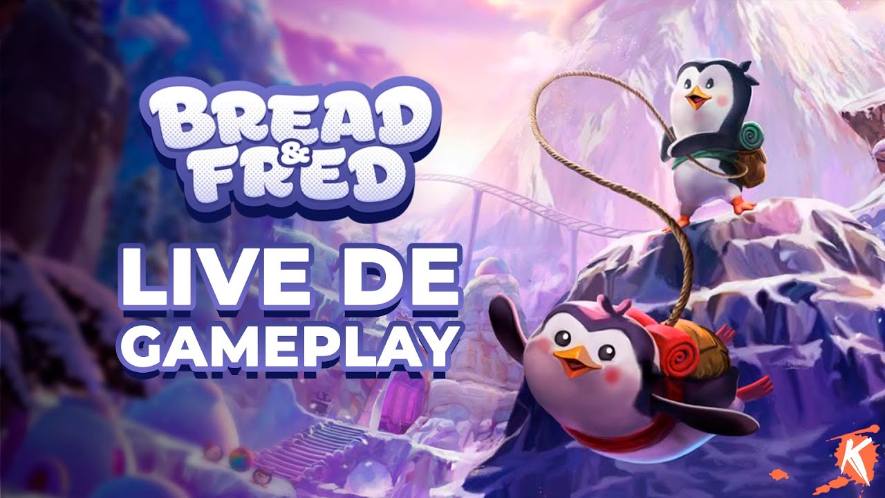 BREAD AND FRED || Live de gameplay com Vivi e Ari
