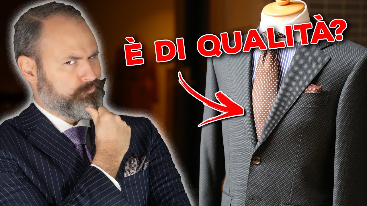 Come riconoscere un abito di qualità in 30 secondi: 7 TRUCCHI infallibili