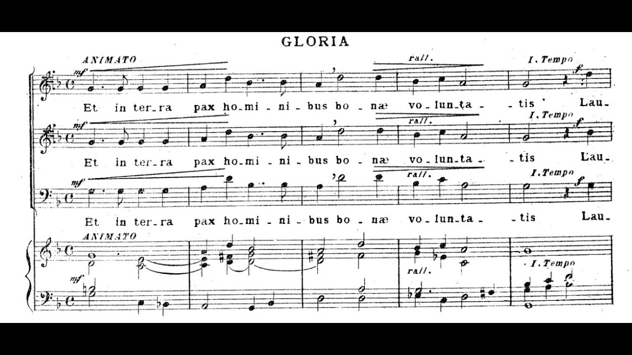 Lorenzo Perosi - Messa Davidica - Gloria