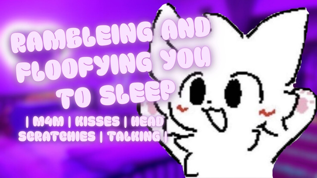 【ASMR】❤️ Floofing You To Sleep While Talking About My Day ❤️(Rambling) (Head Scratchies) ❤️