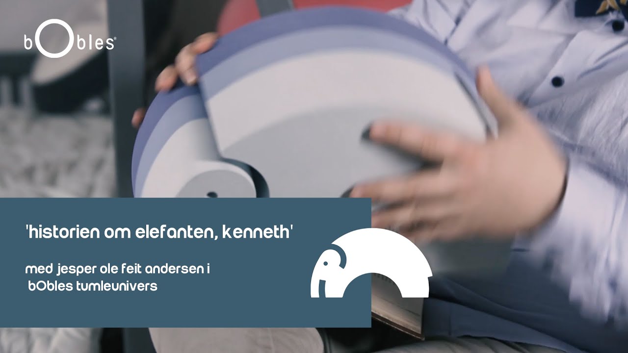 'Historien om elefanten, Kenneth' med Jesper Ole Feit Andersen i bObles Tumleunivers.