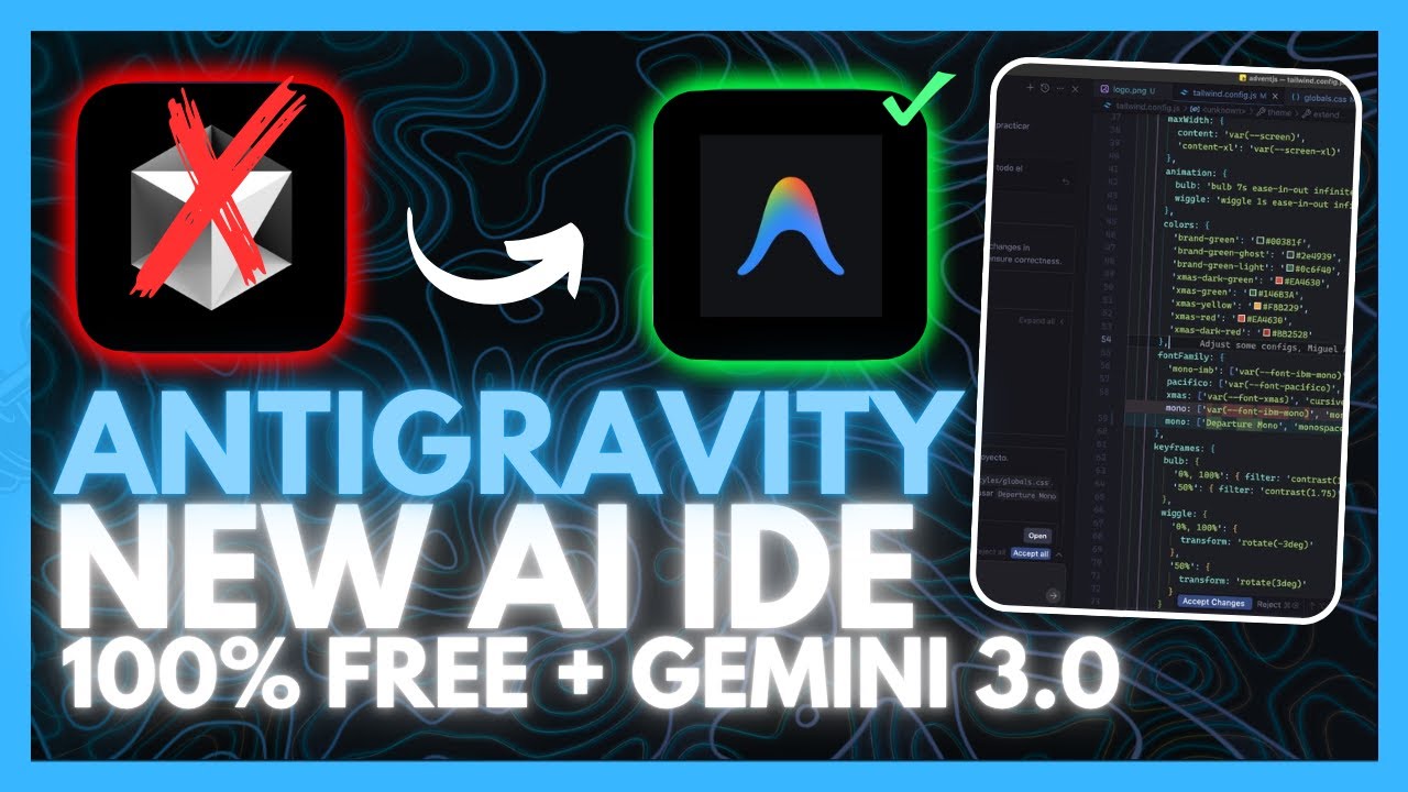 Google Antigravity: ПОЛНОСТЬЮ БЕСПЛАТНАЯ платформа для агентного кодирования! Убийца курсоров!