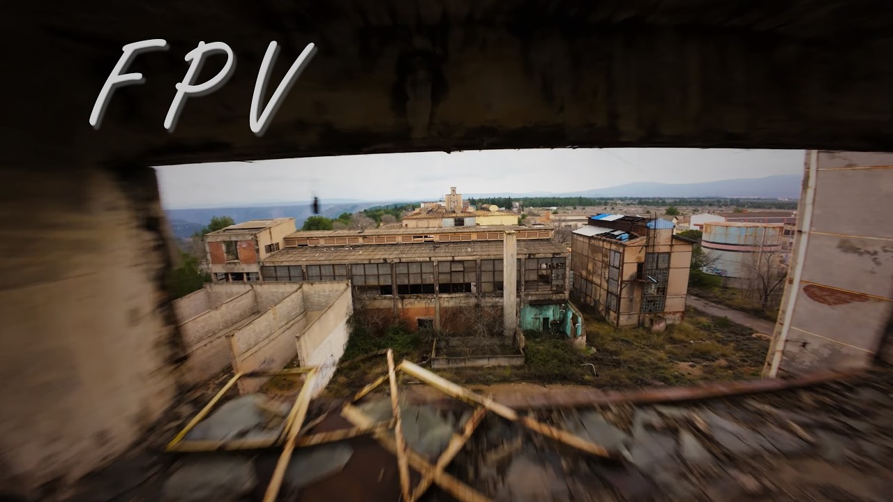 1 Week Into FPV – Flying My Avata 2 Through a Factory