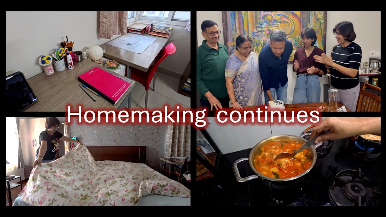 Homemaking continues - My household chores continue.