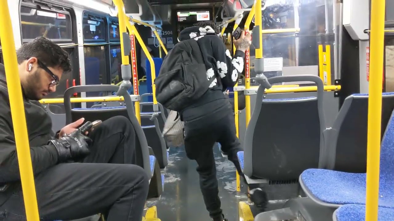My first ride on an OC Transpo NovaBus LFSe+