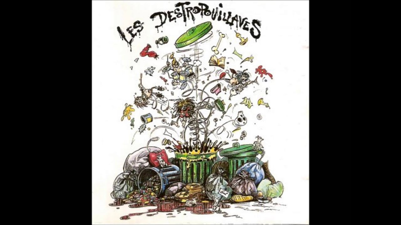 LES DESTROPOUILLAVES - A l'Apéro - Pogo - Le Calos - Dans la Bière et Le Sang - [Punk Français]