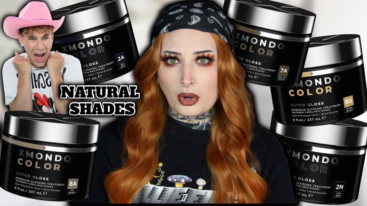 TRYING *NEW* XMONDO COLORED GLOSS! 🤎🖤