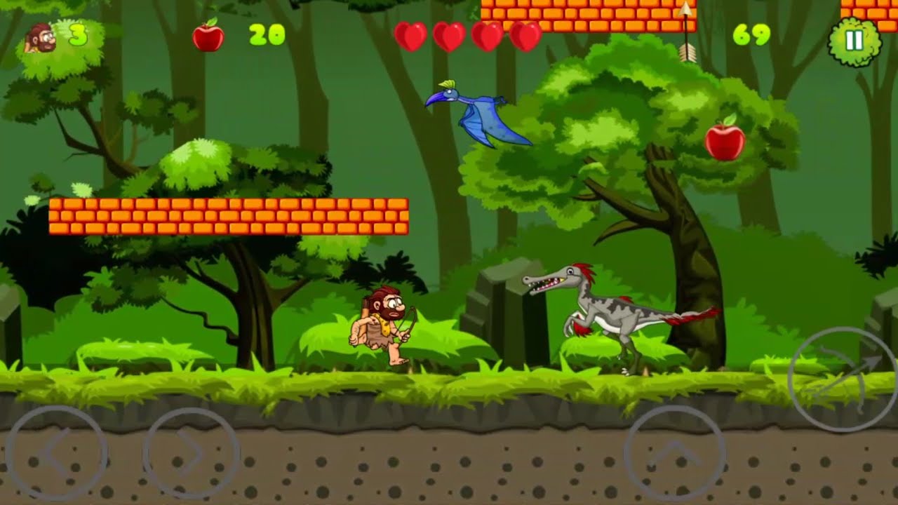 Caveman Adventure Gameplay - Level 16
