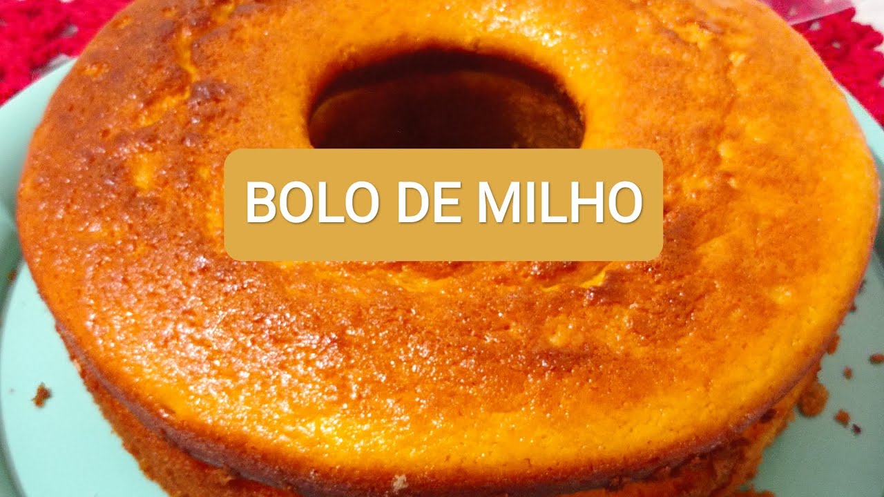 BOLO DE MILHO FOFINHO de liquidificador | Mayara Mamoro