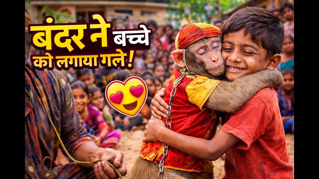 मोहन और कजरी का खेल बहुत मजेदार है#Bandar ke Khel majedar#हंस हंस के लोटपोट हो जाएंगे 😆😂