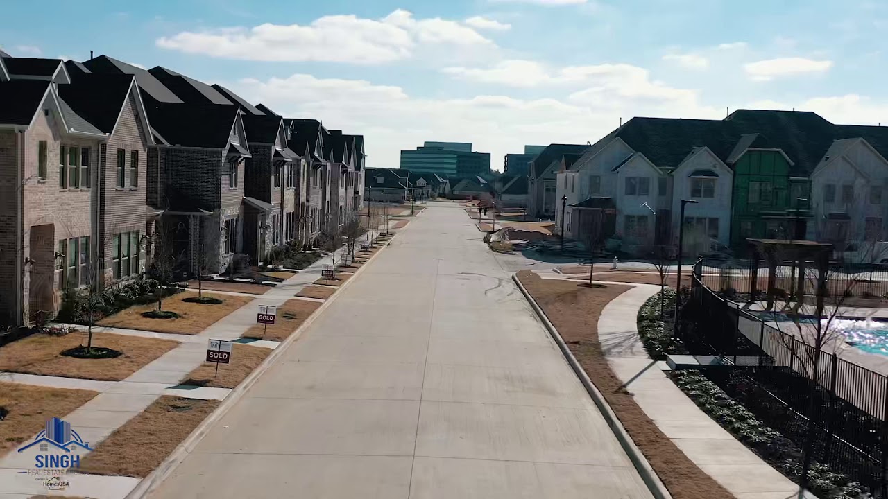 Brand new Townhome sold in Farmers Branch, Texas by Singh Real Estate Group