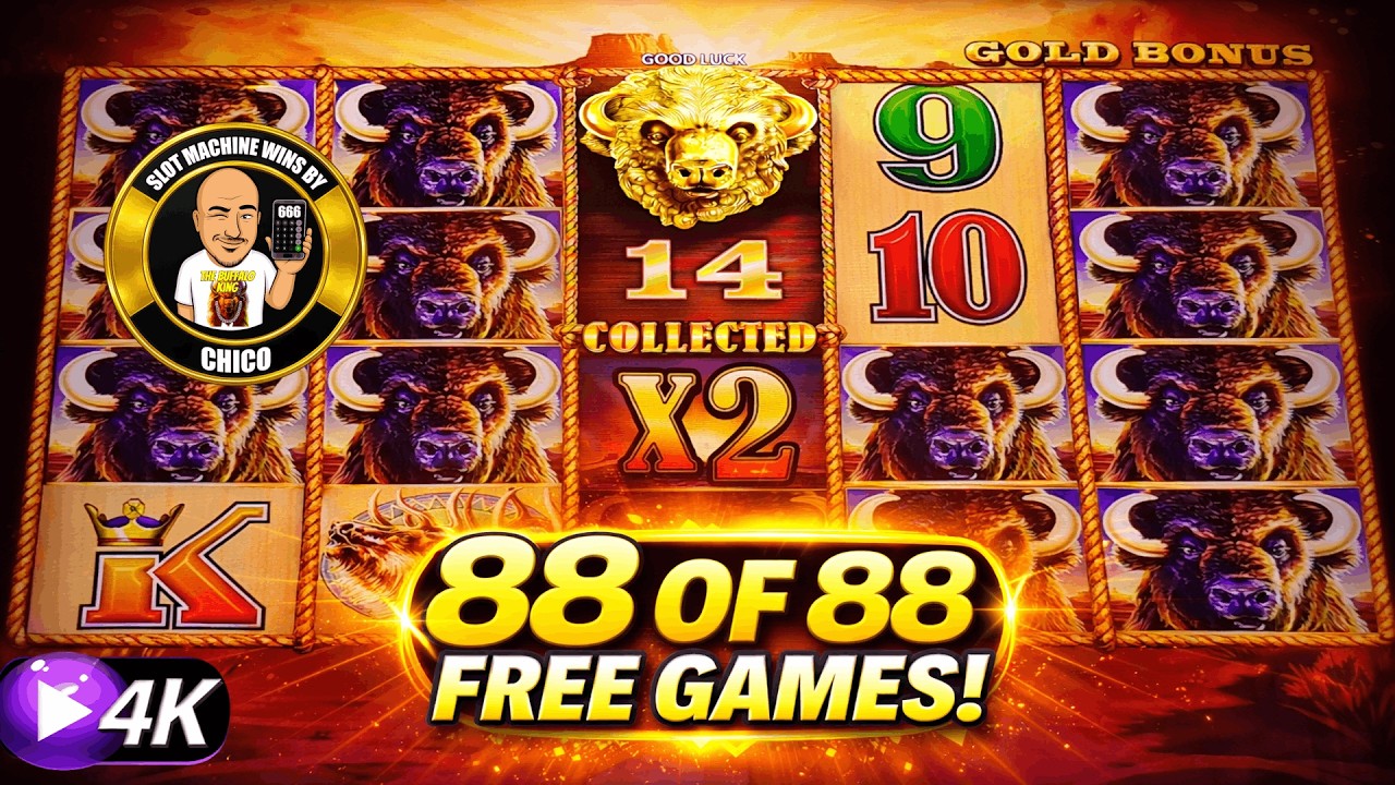 ОГРОМНЫЙ ДЖЕКПОТ на Buffalo Gold, ТАК МНОГО ВРАЩЕНИЙ