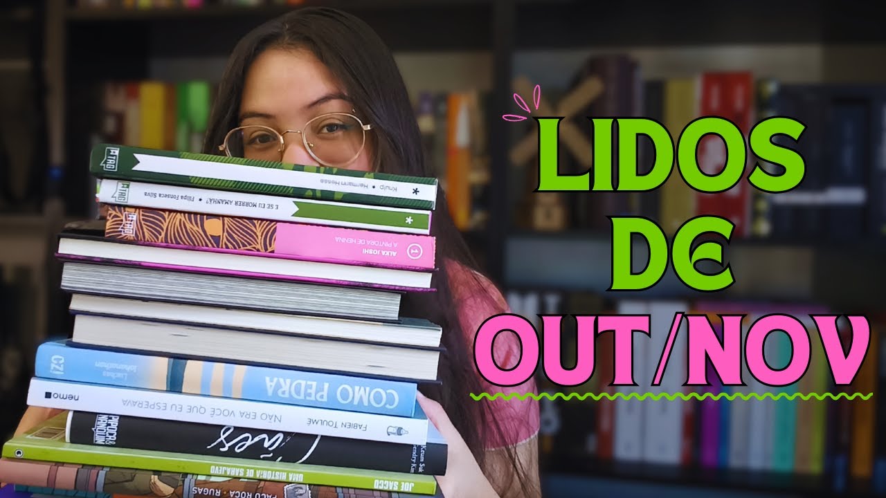 Tudo que li em OUTUBRO e NOVEMBRO: muitos favoritos ✨📚