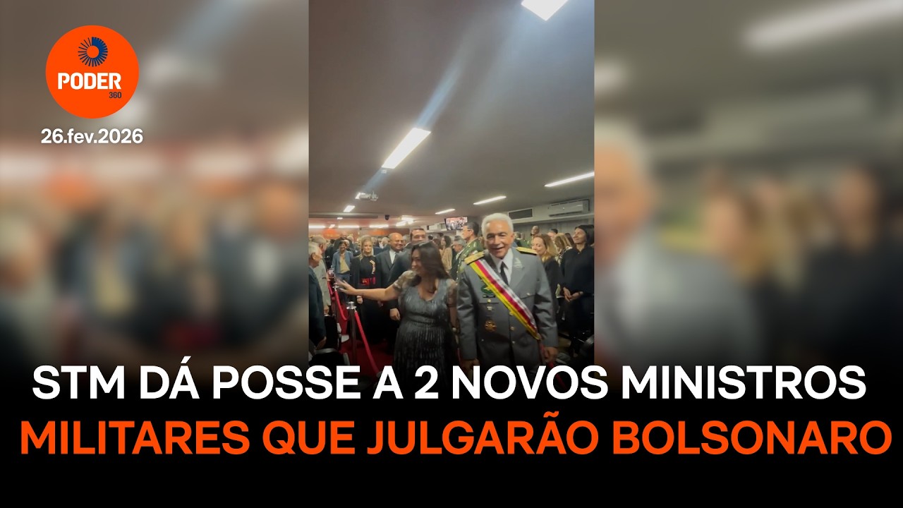 STM dá posse a 2 novos ministros militares que julgarão Bolsonaro