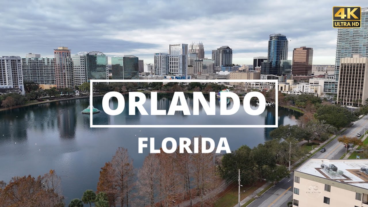 Orlando, Florida - [4K] Drone Tour