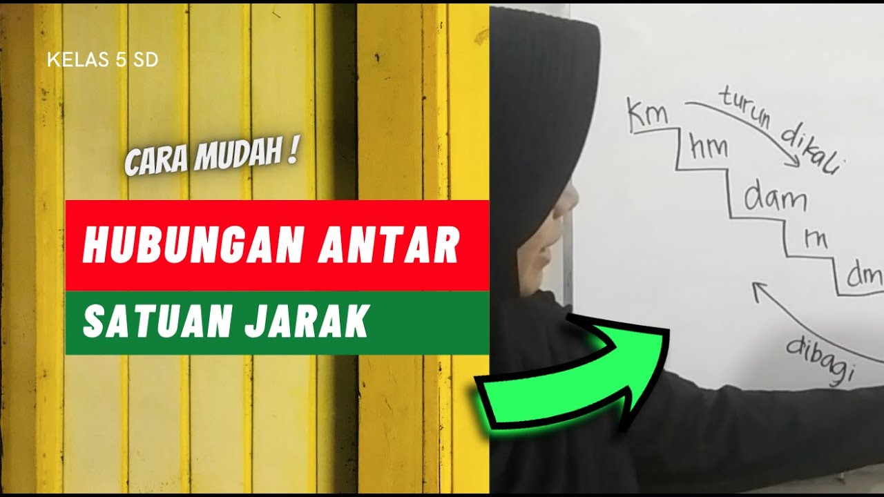 Hubungan Antar Satuan Jarak Kelas 5 SD, Cara Mudah !