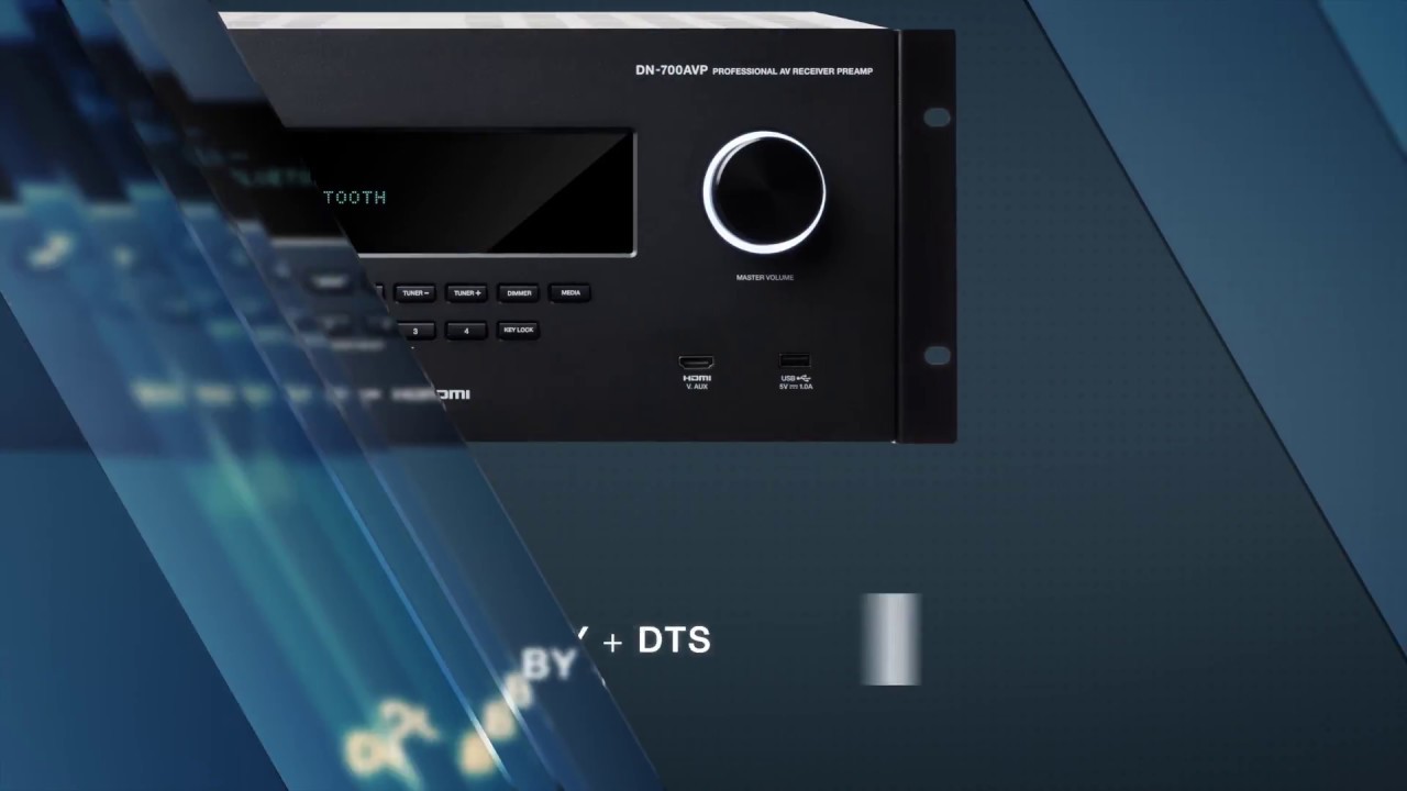 Denon Professional DN-700AVP Receiver Preamp with 7.1 Outputs