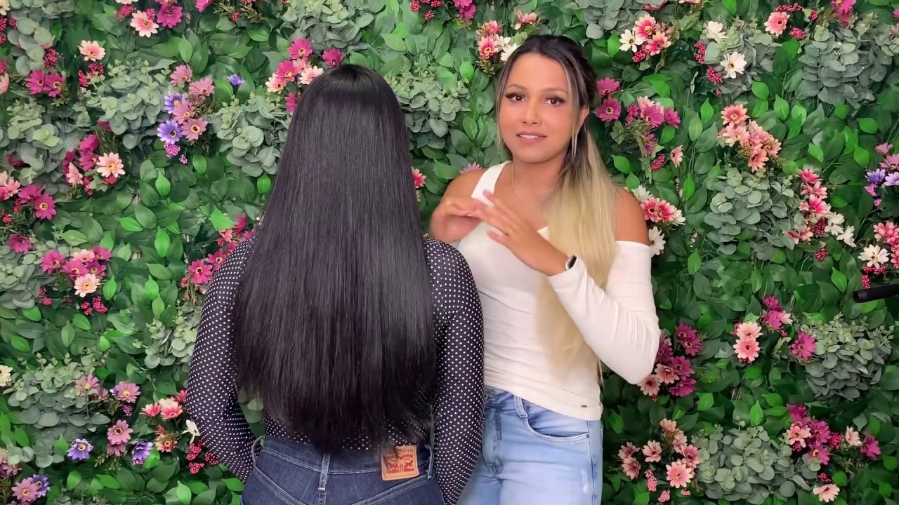 Tirando a Marcação do Mega-hair