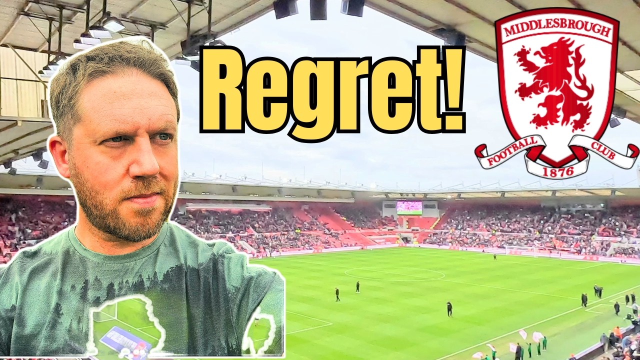 I Jump on the BORO BANDWAGON! Middlesbrough FC v Oxford United