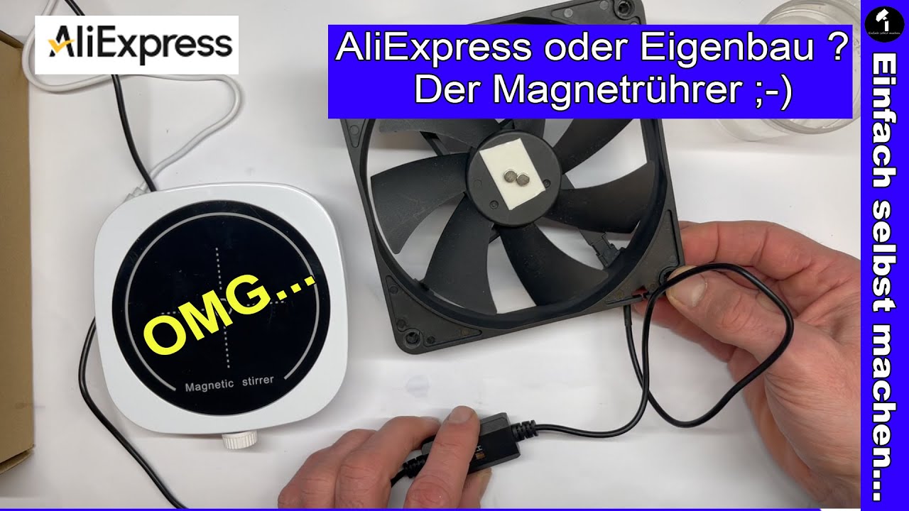 AliExpress oder Eigenbau? Magnetrührer