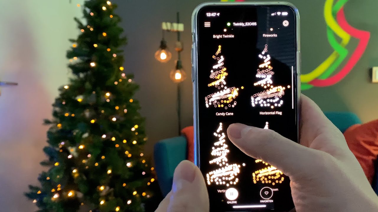 Twinkly - die smarte Lichterkette ausprobiert (Gold Edition)