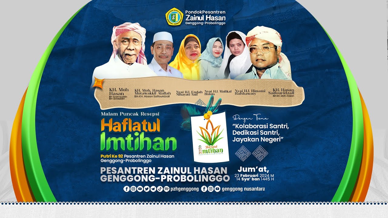 🔴 LIVE [] MALAM PUNCAK HAFLATUL IMTIHAN KE 92 PUTERI PESANTREN ZAINUL HASAN GENGGONG