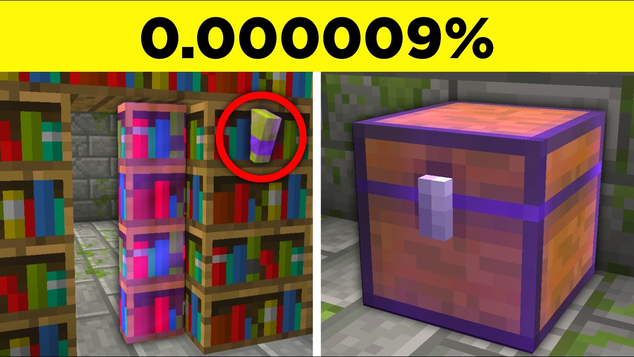 Aku Menemukan 31 Ruangan Rahasia Di Minecraft!