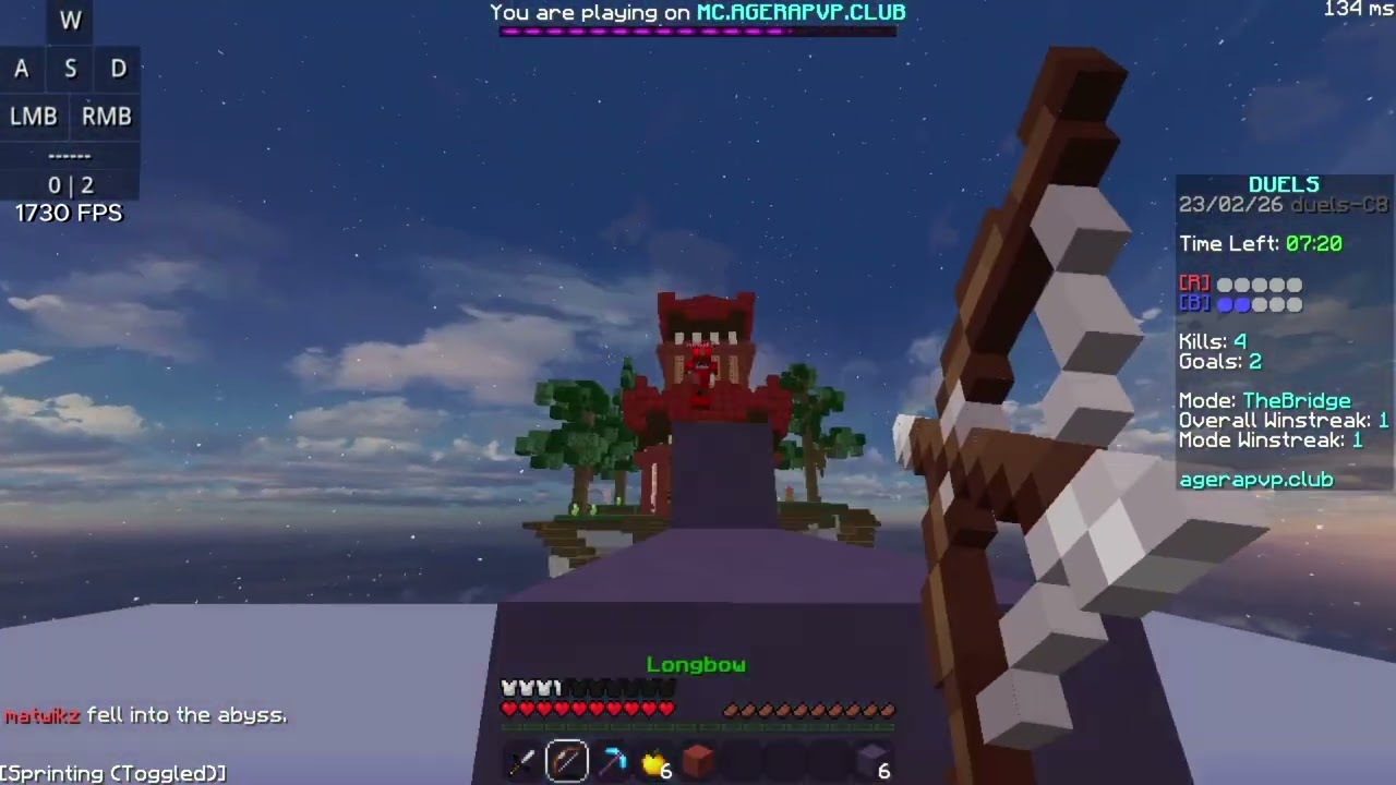 Asmr the bridge 1.8.8 minecraft pvp
