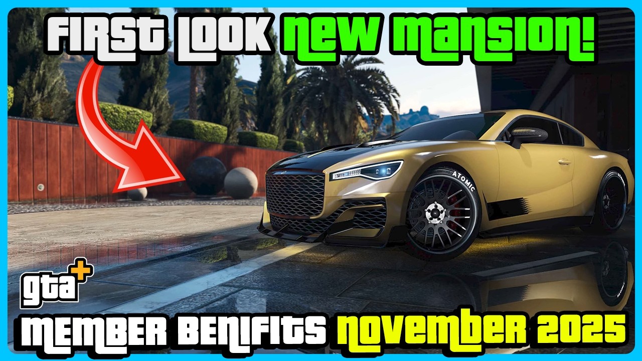 Первый взгляд на новые ОСОБНЯКИ! И преимущества GTA+ в ноябре 2025 года!