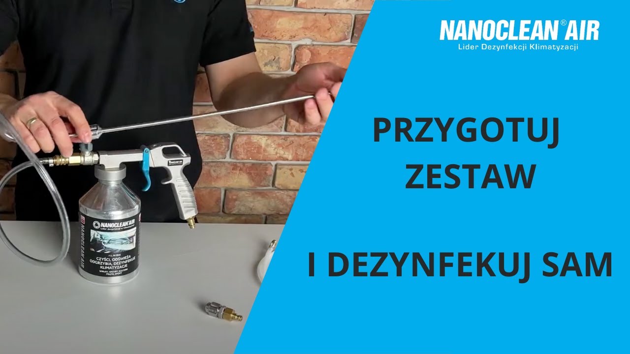 Instrukcja przygotowania zestawu NANOCLEAN&reg; do pracy