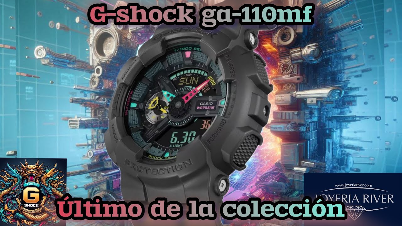 G-shock ga-110mf último de la colección