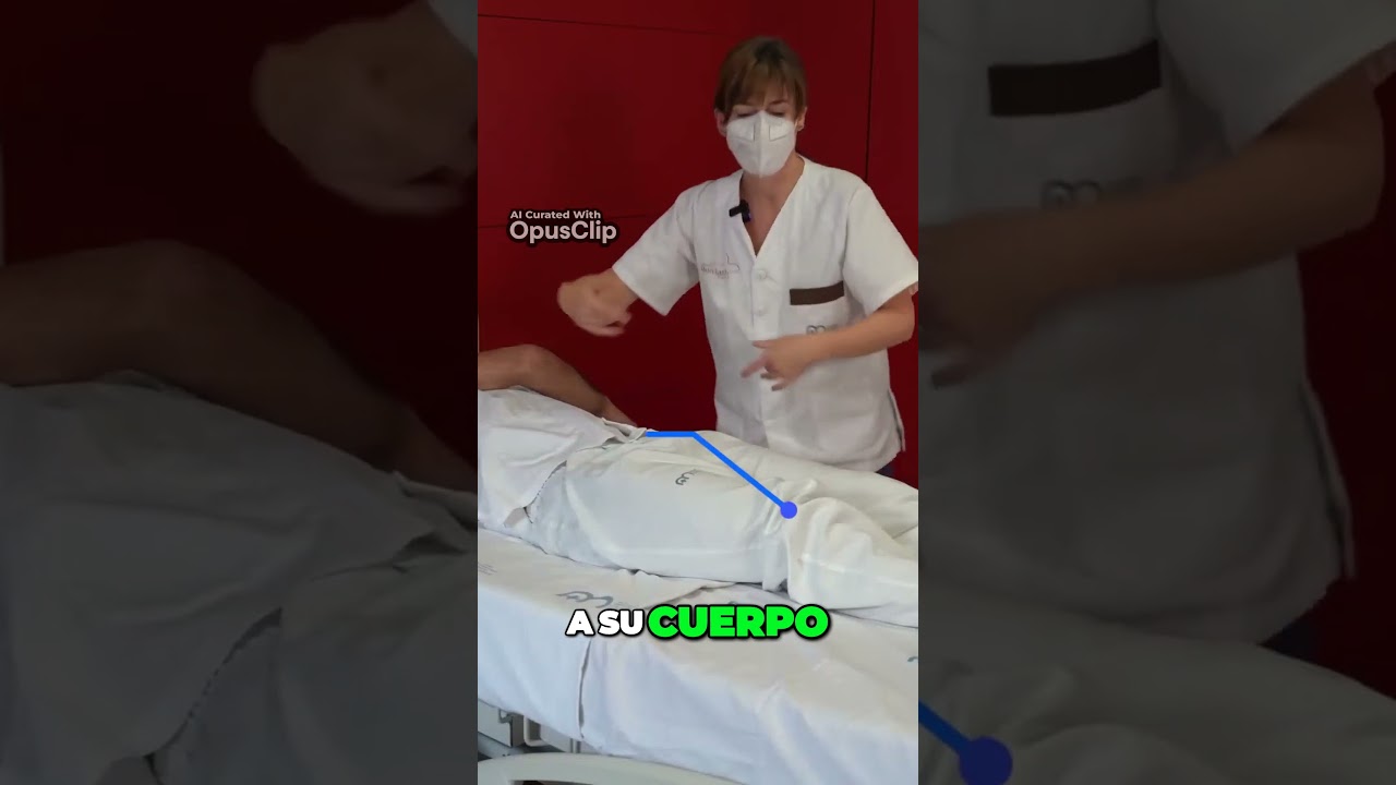 Truco para girar a un paciente no colaborador sin lastimarse la espalda