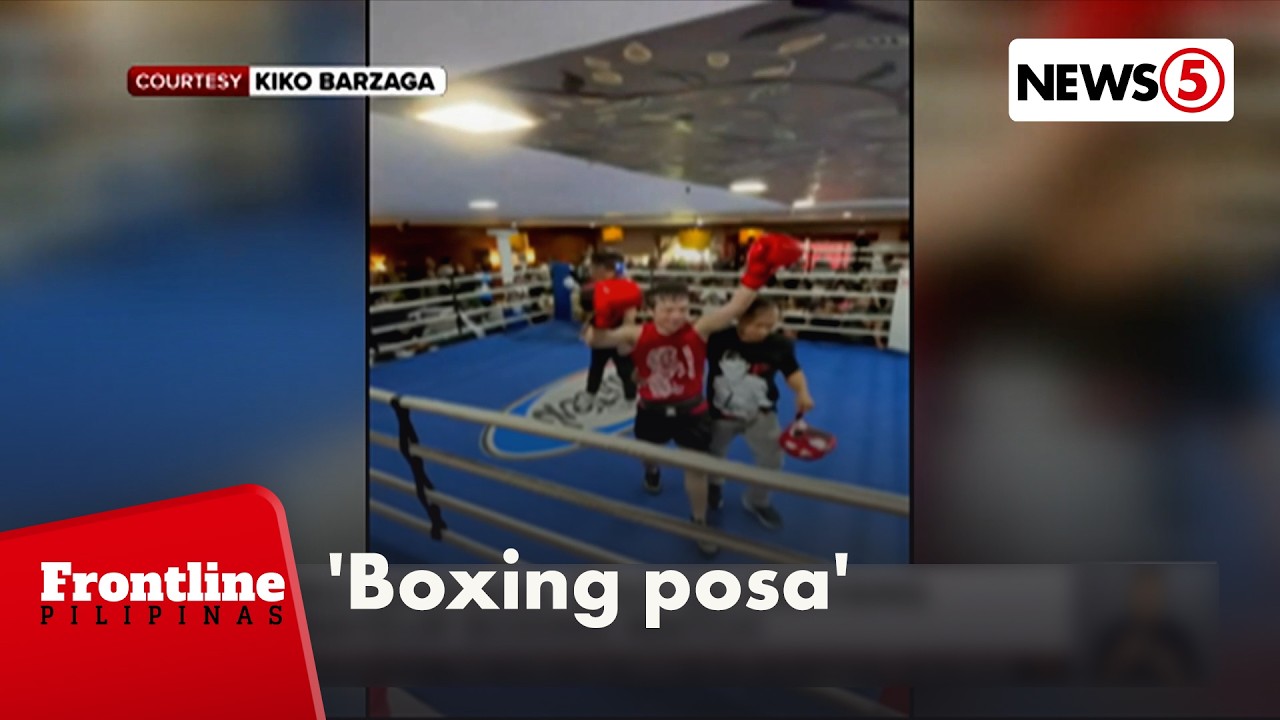 Kiko Barzaga, bigo sa kanyang amateur boxing match | Frontline Pilipinas