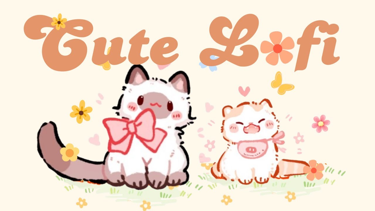 Cute Lofi 🏵️1 Hour Cafe Song 🌸 Stream cafe 🌷cute & relaxing music 🎏 Make Your Day Better
