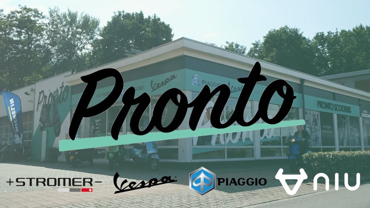Dit is Pronto Scooters Amersfoort!