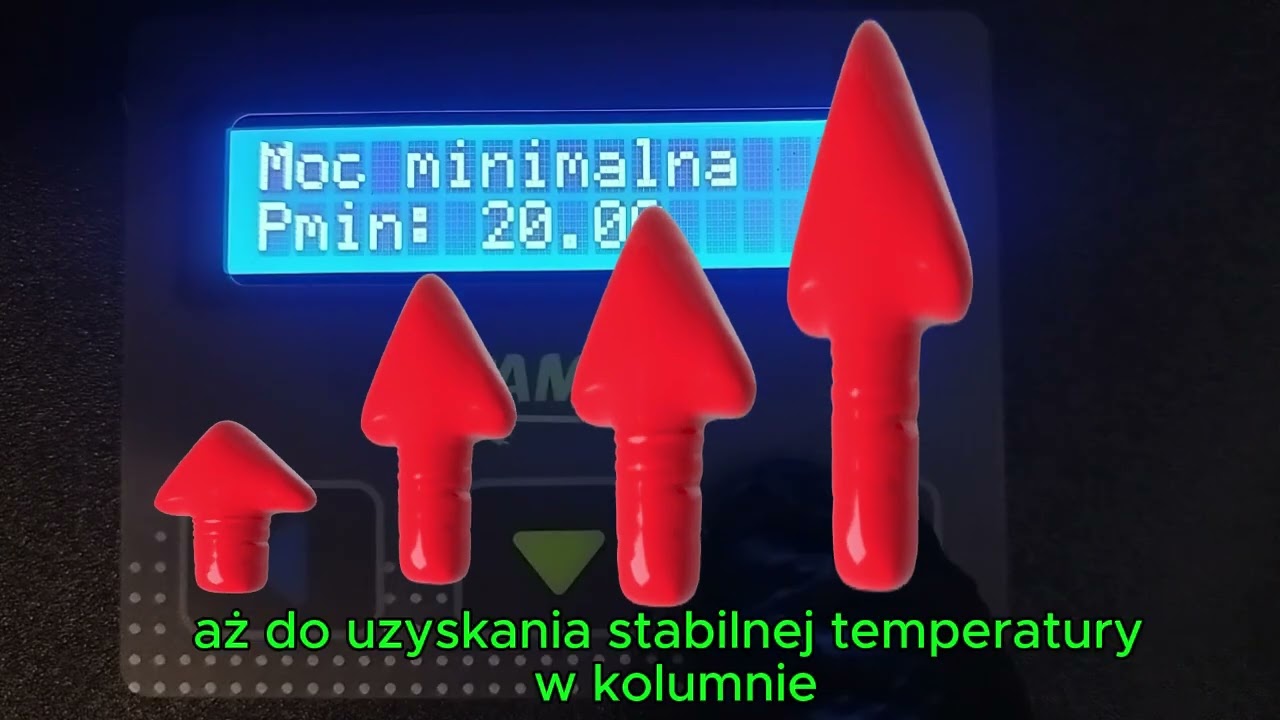 Uruchomienie  sterownika  PRD2u w trybie destylacji
