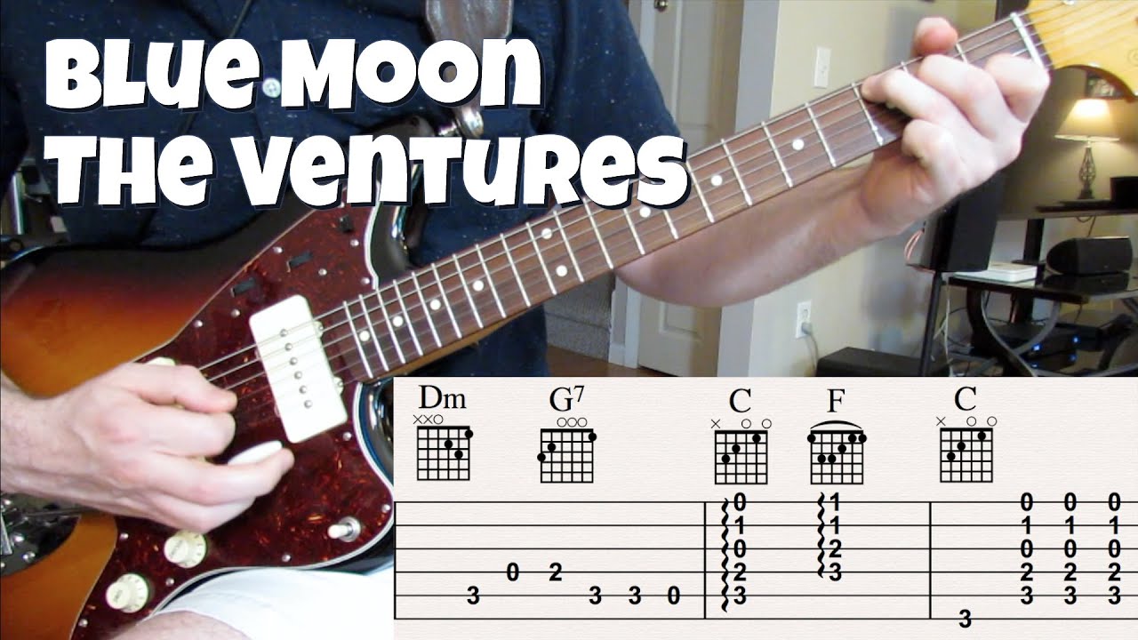 Blue Moon (Ventures cover with tabs)