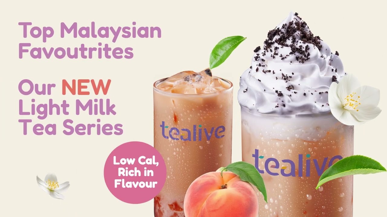 Tealive New Light Milk Tea
